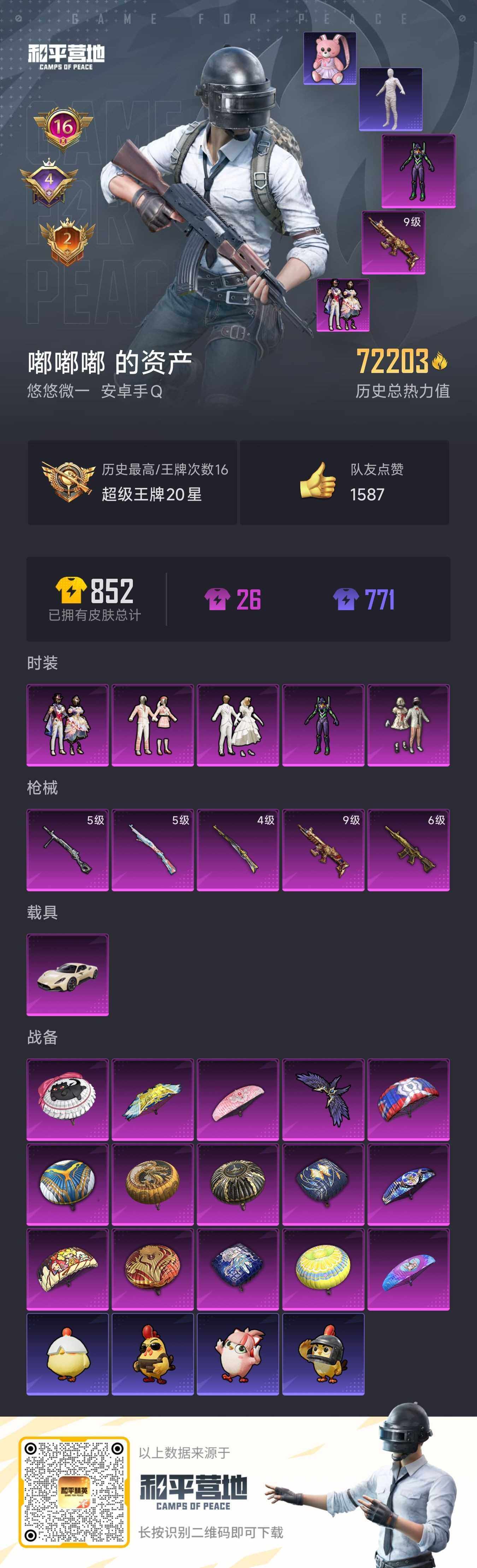 HPLX466032和平精英账号详情图8