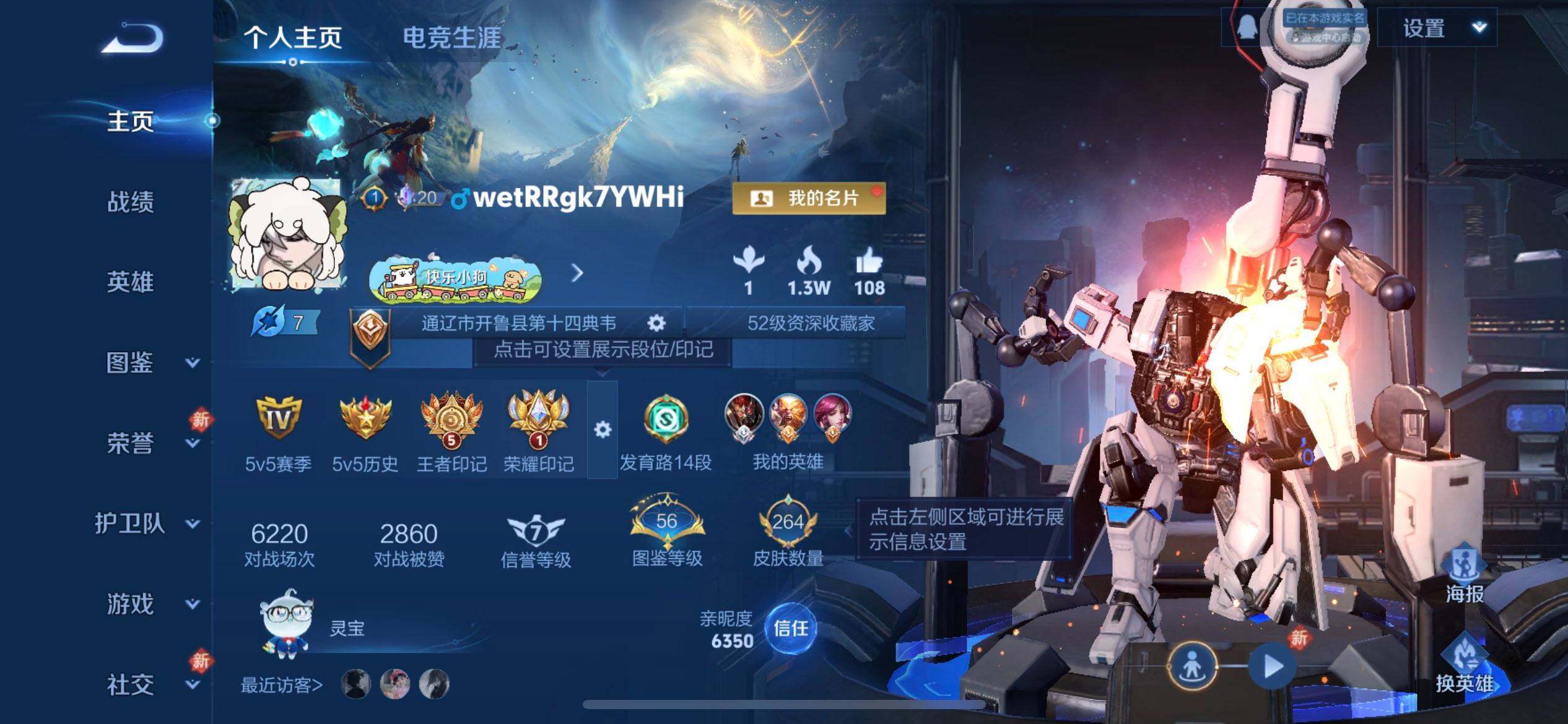 WZQM455602王者荣耀账号详情图3