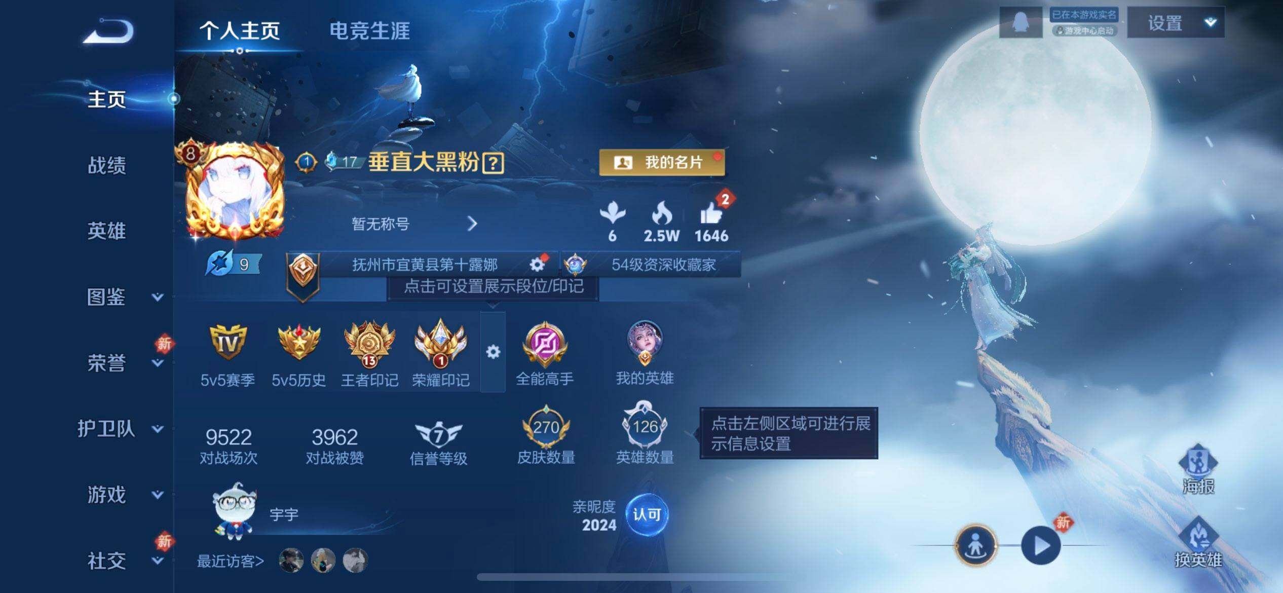 WZQM457685王者荣耀账号详情图3