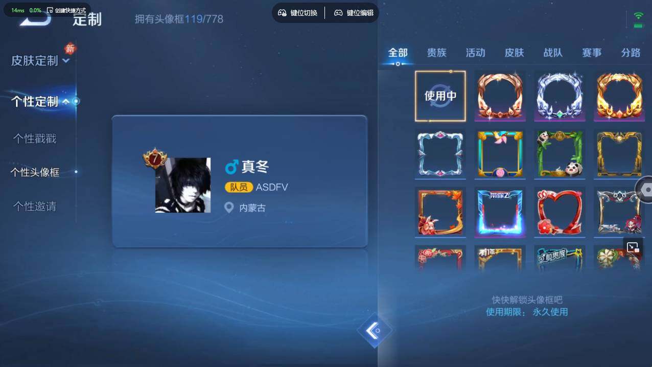 WZCMW495548王者荣耀账号详情图14