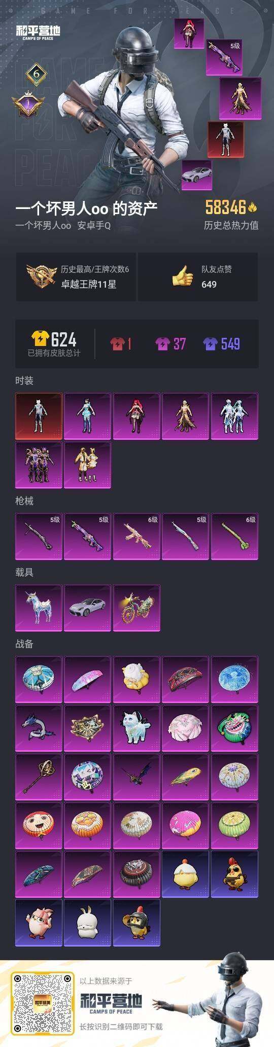 HPCMW466369和平精英账号详情图5