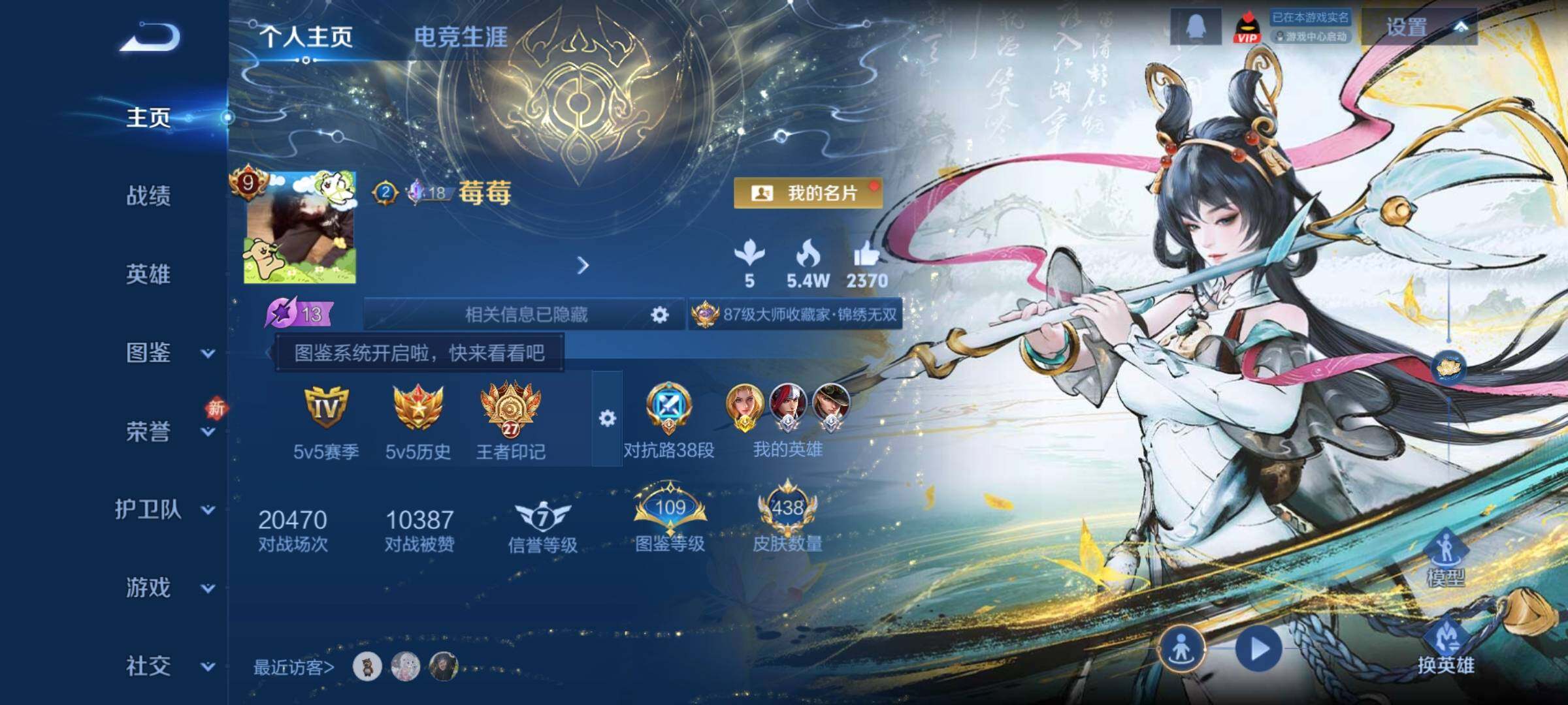 WZCMW453257王者荣耀账号详情图2