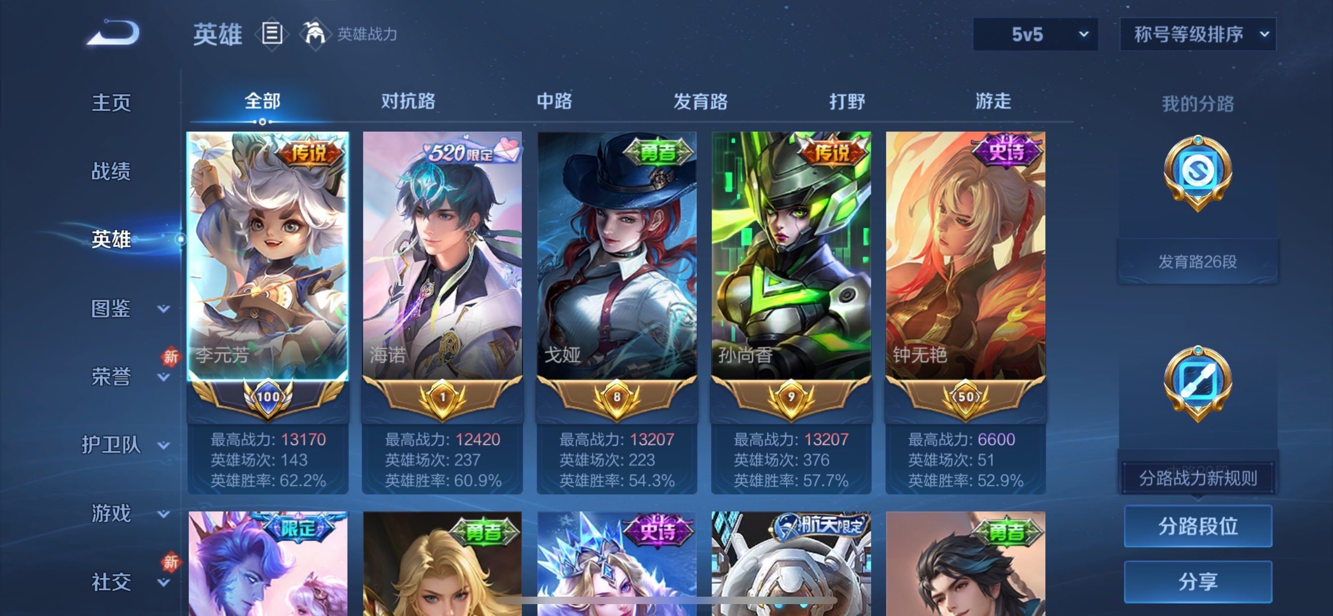 WZCMY454854王者荣耀账号详情图4