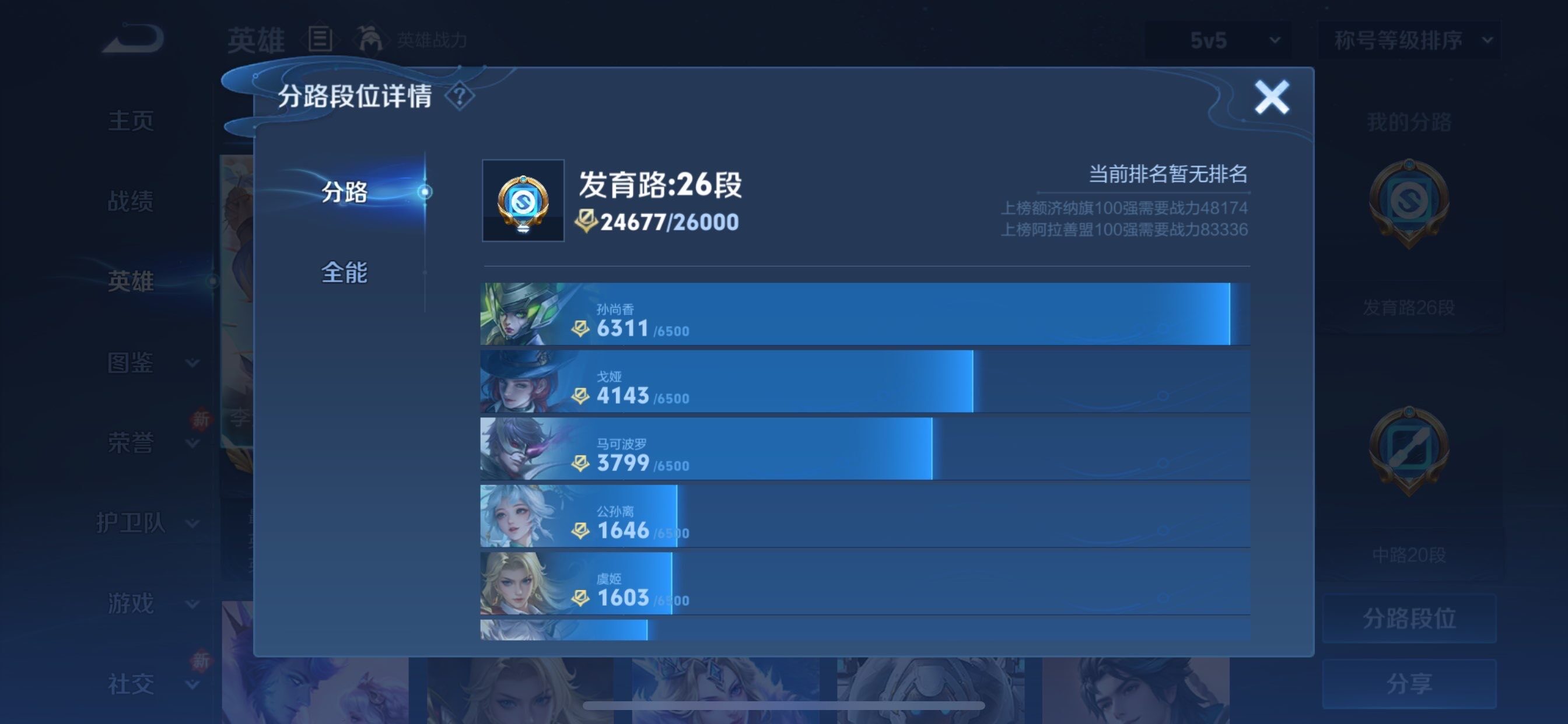 WZCMY454854王者荣耀账号详情图5