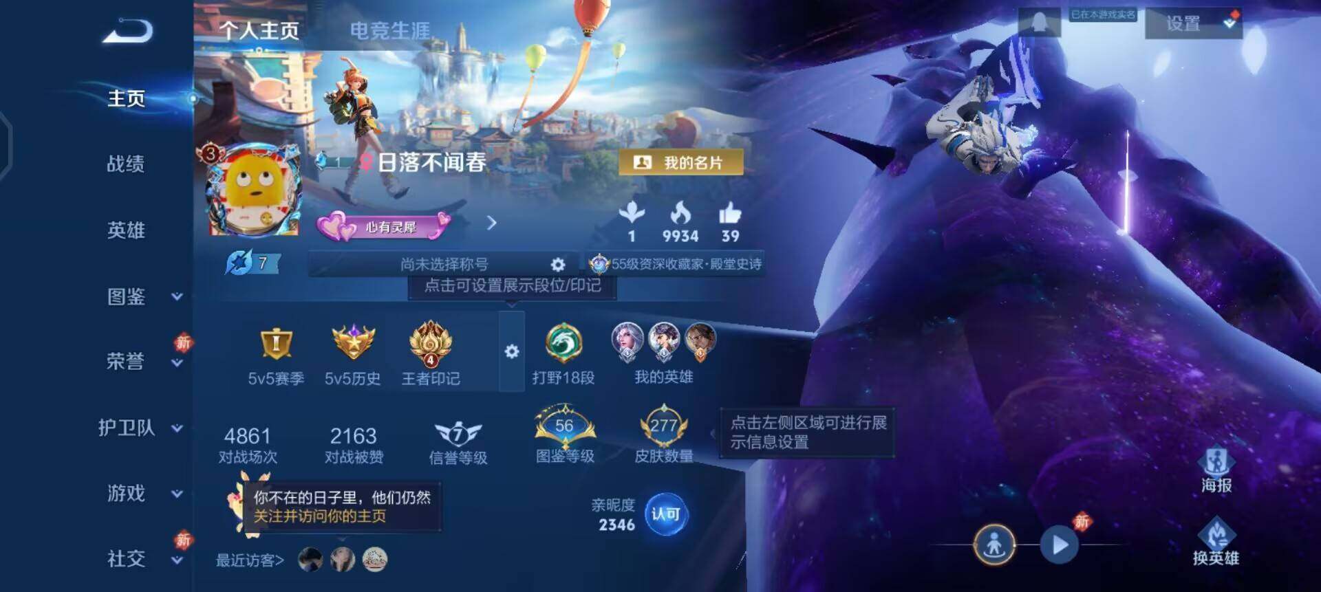 WZQM458766王者荣耀账号详情图3