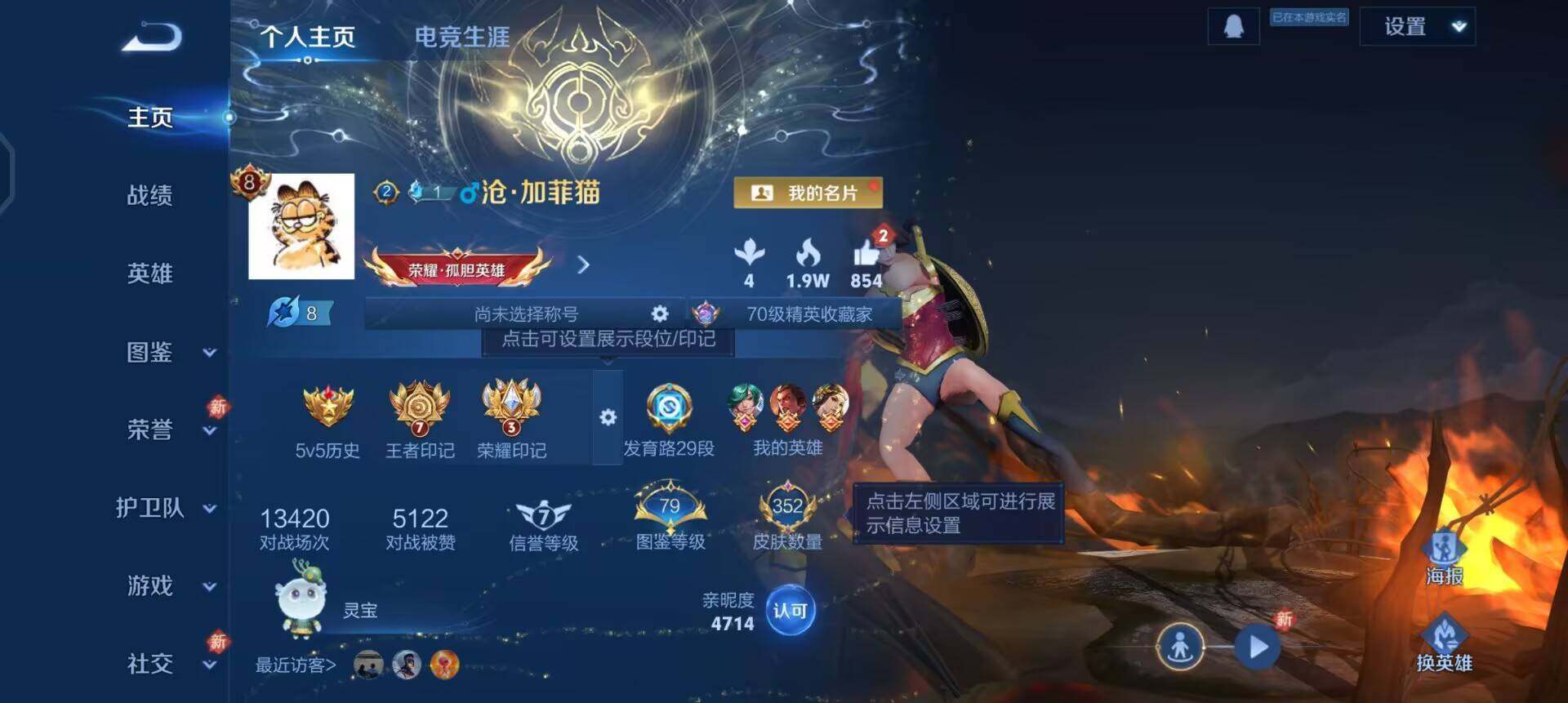 WZQM458855王者荣耀账号详情图3