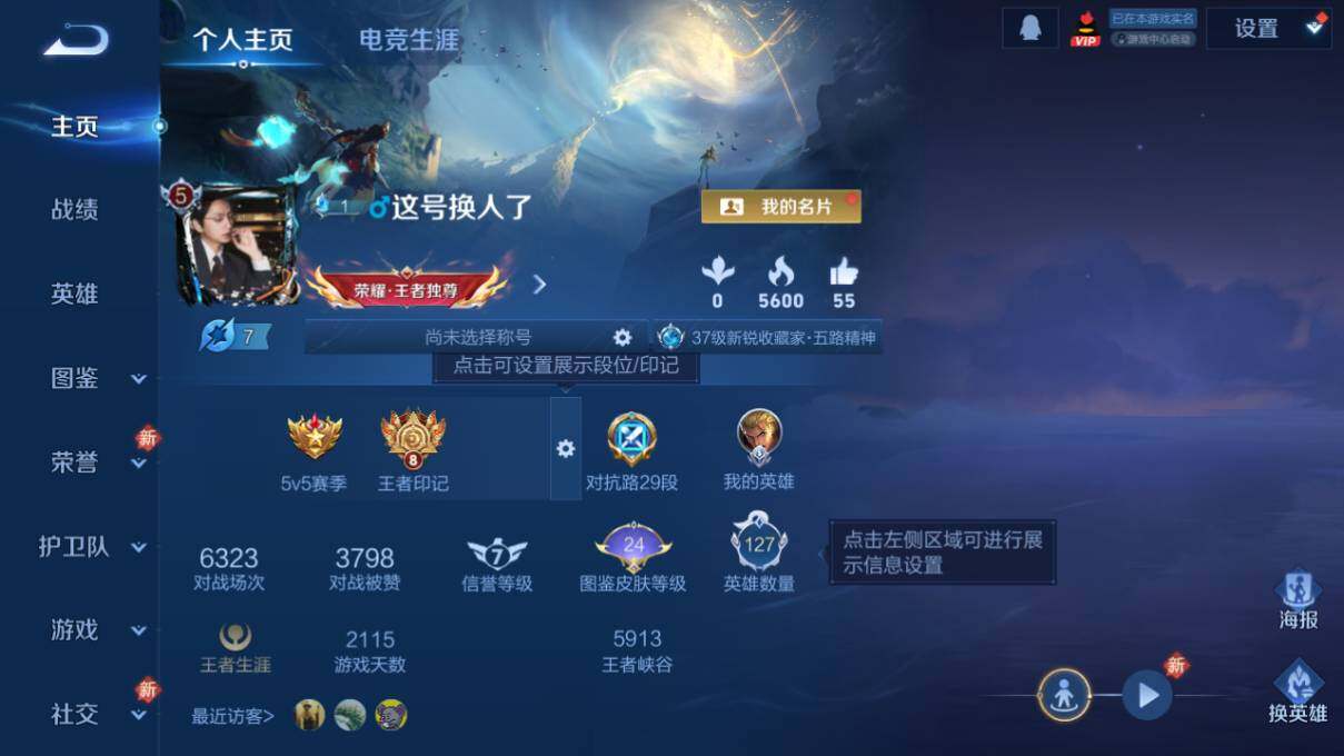 WZLX473016王者荣耀账号详情图5