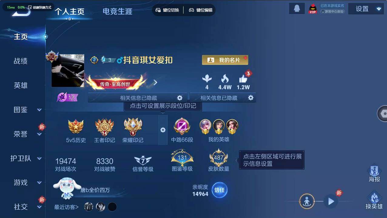 WZCMW496263王者荣耀账号详情图12