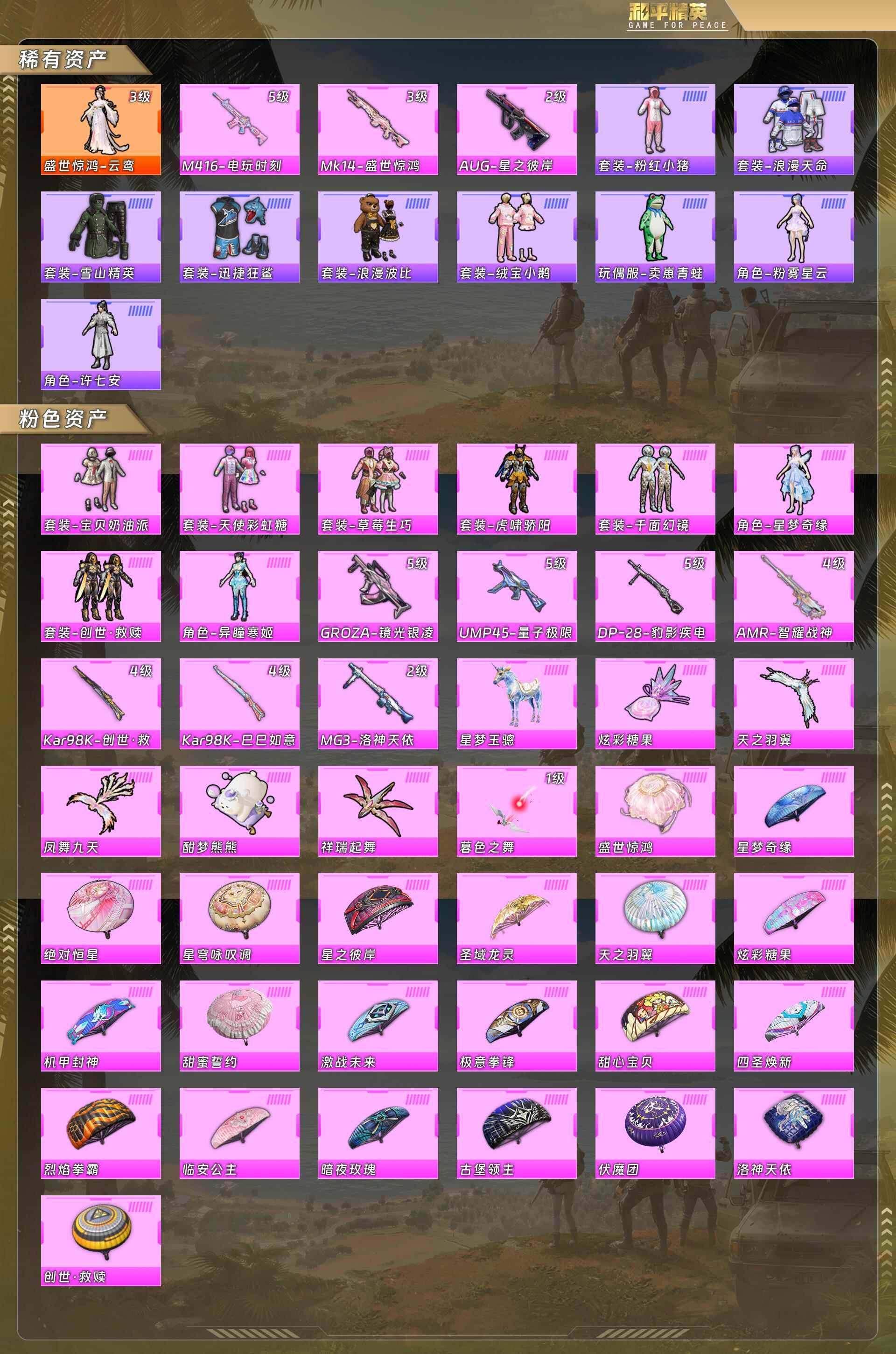 HPQM4113730和平精英账号详情图6