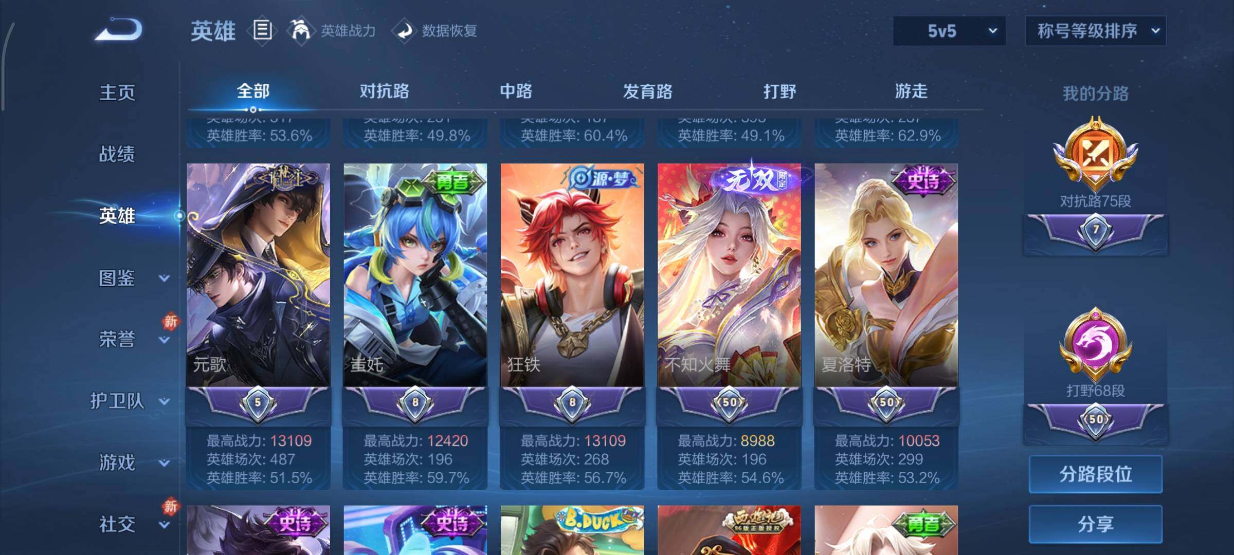 WZCMY461614王者荣耀账号详情图6