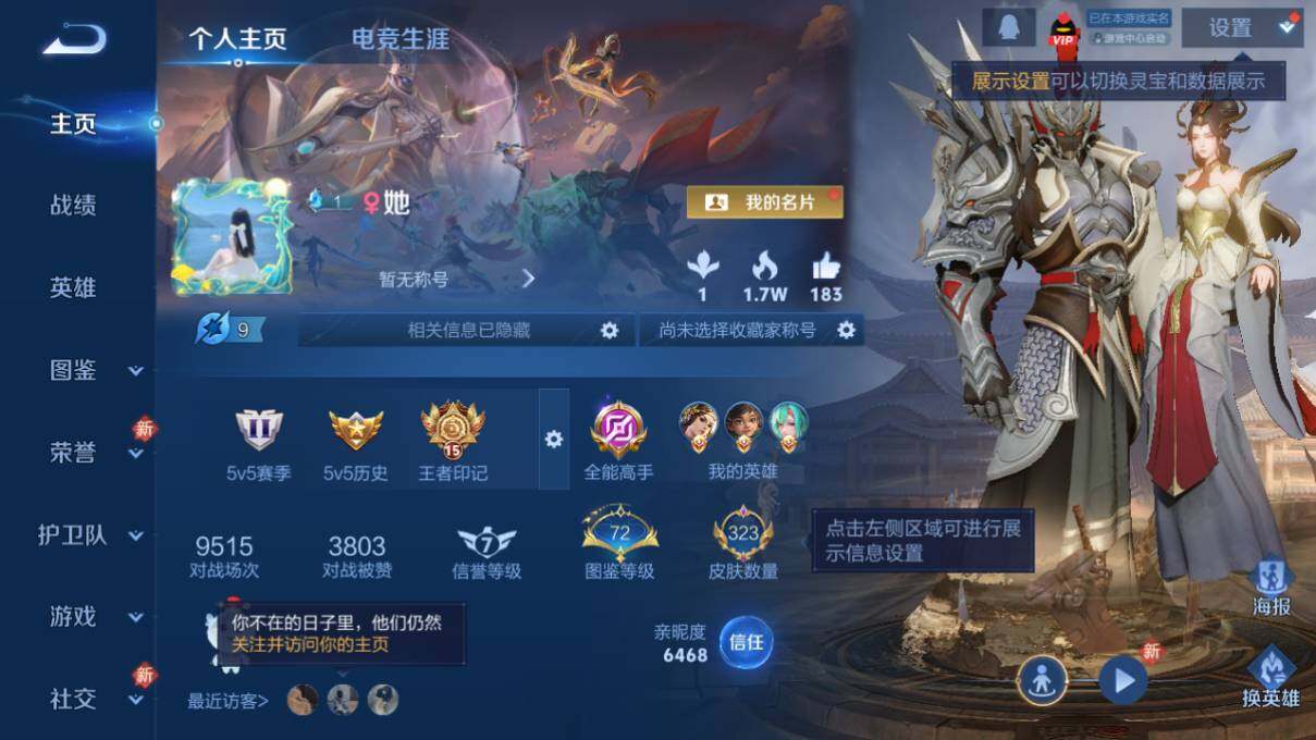 WZLX463853王者荣耀账号详情图7