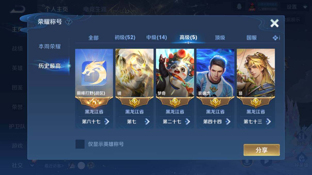 WZLX464258王者荣耀账号详情图10