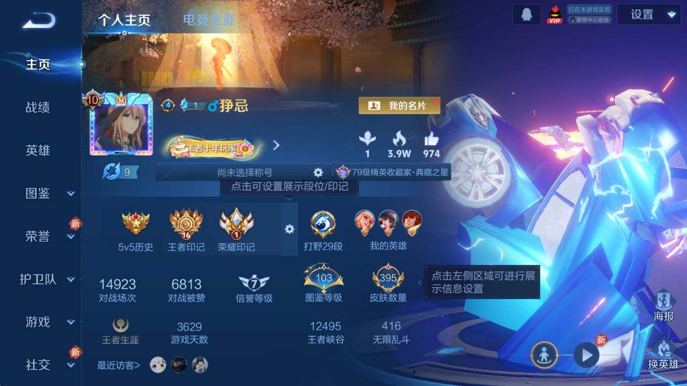 WZCMW453347王者荣耀账号详情图11