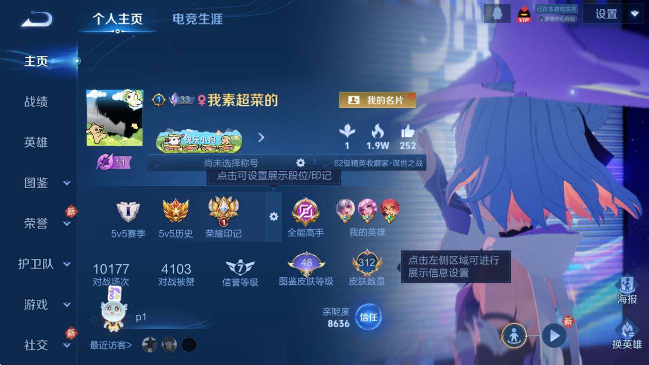 WZCMW453364王者荣耀账号详情图9