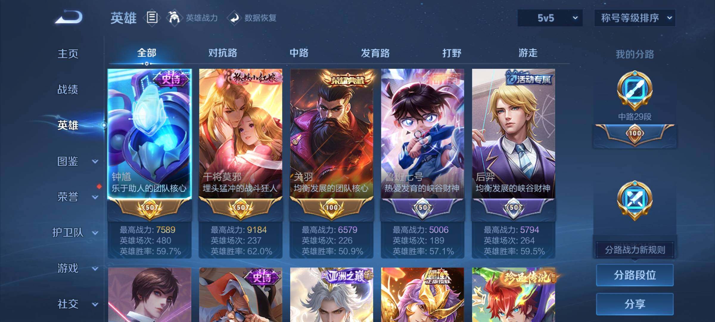 WZCMW474176王者荣耀账号详情图3