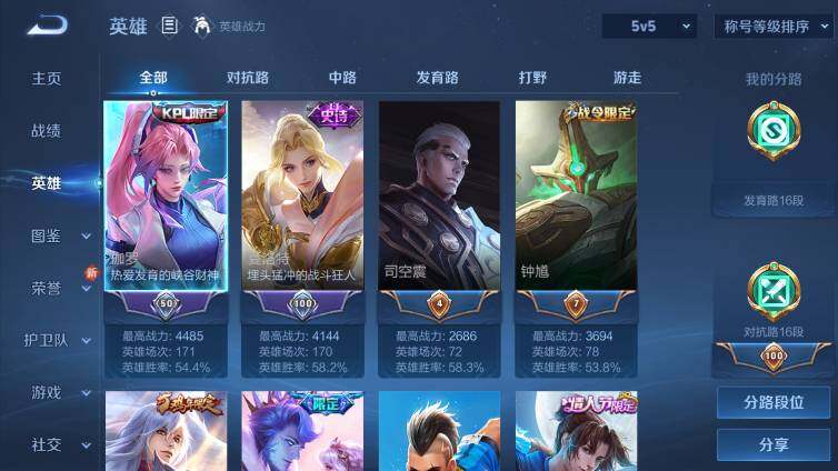 WZ03455093王者荣耀账号详情图9