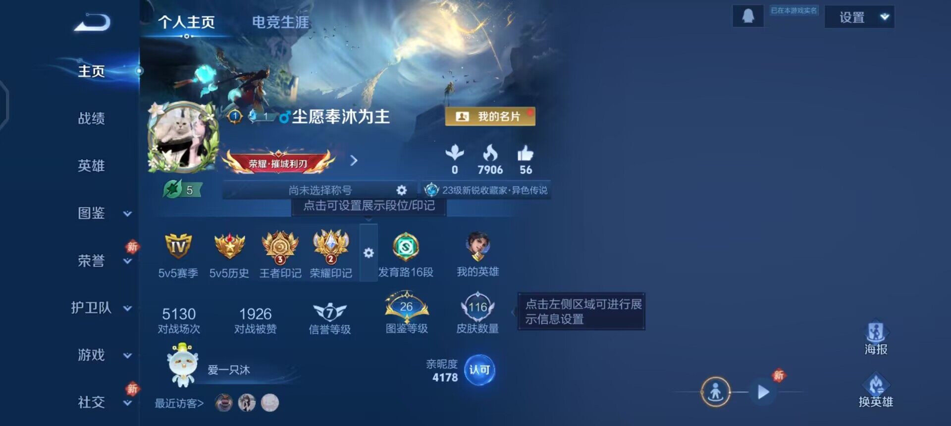 WZQM458880王者荣耀账号详情图3