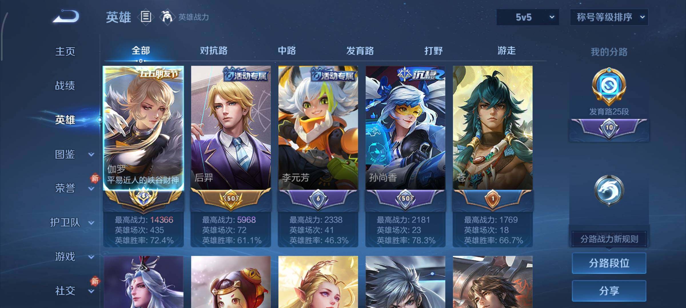 WZCMW460519王者荣耀账号详情图3