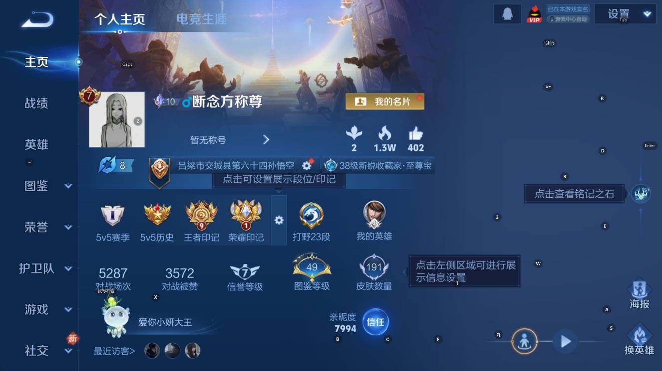 WZCMW453574王者荣耀账号详情图8