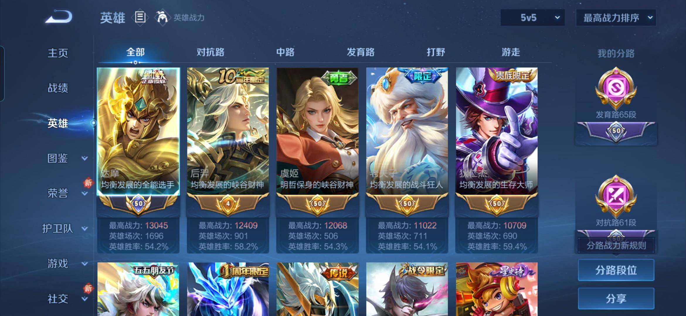 WZDN459293王者荣耀账号详情图4