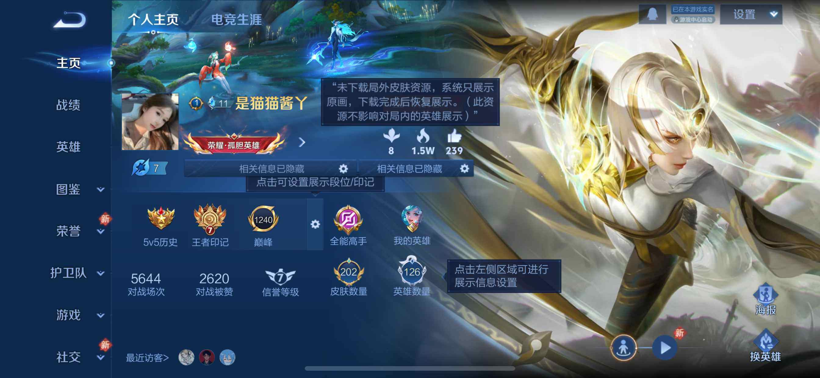 WZQM453469王者荣耀账号详情图3