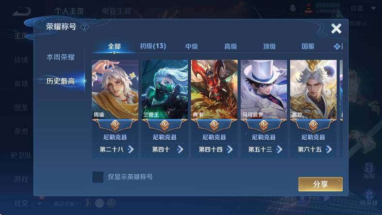 WZCMW453688王者荣耀账号详情图6