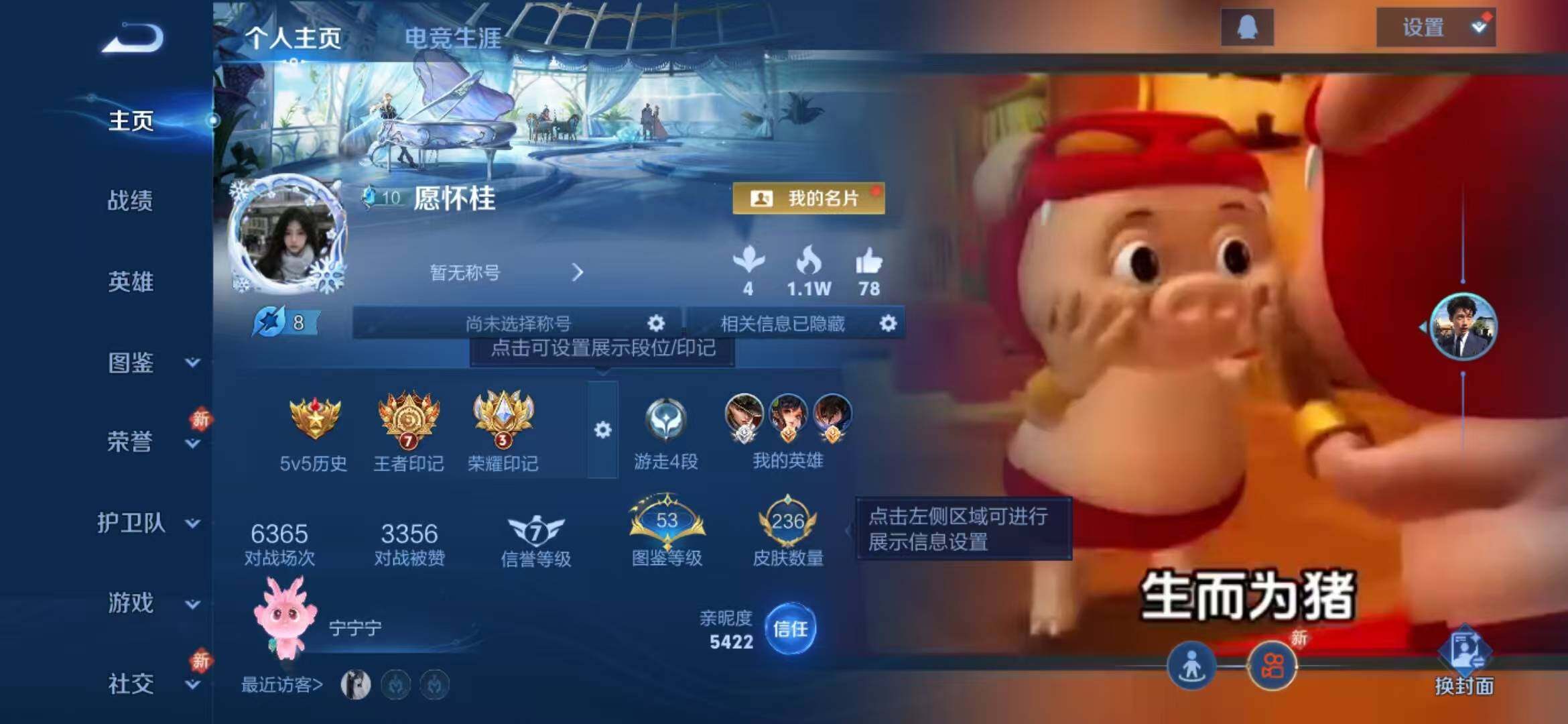 WZLFY453505王者荣耀账号详情图7