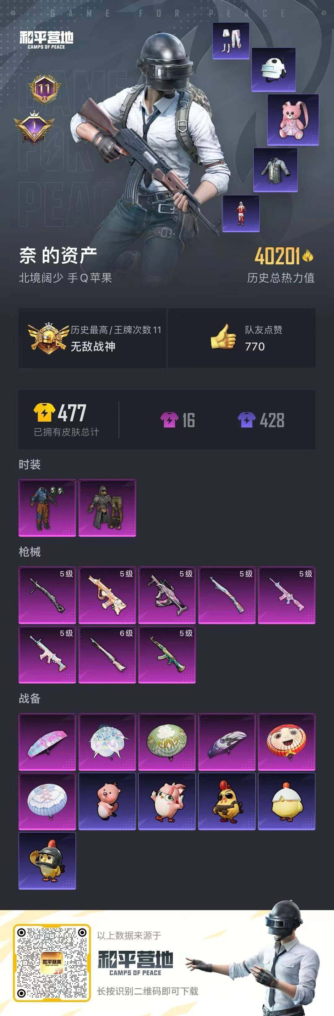 HPCMW468479和平精英账号详情图5