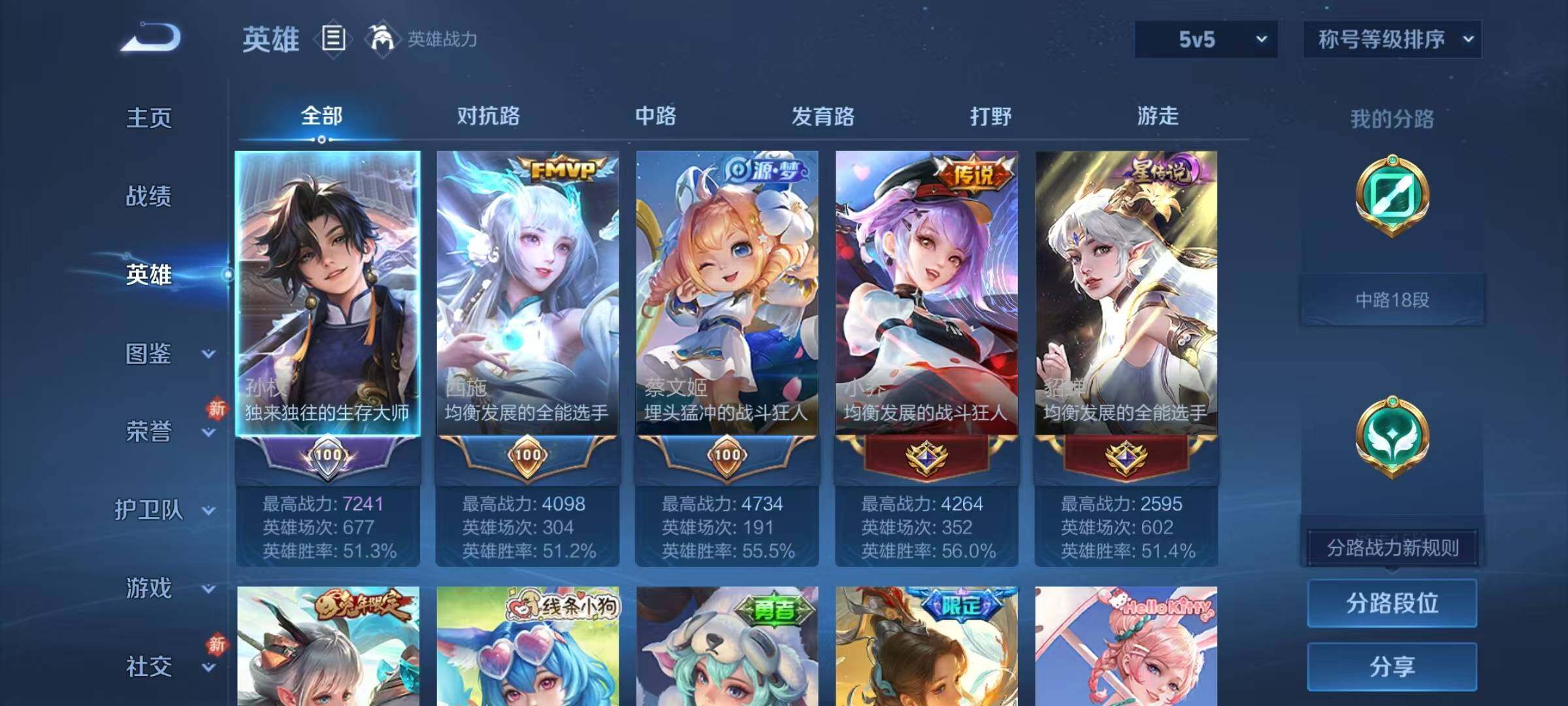 WZQM470837王者荣耀账号详情图7