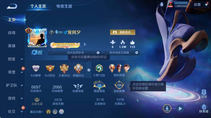 WZ03454993王者荣耀账号详情图9