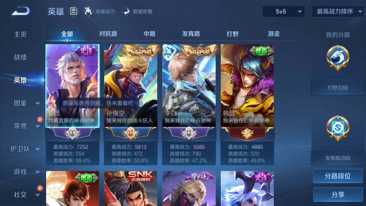 WZCMW463553王者荣耀账号详情图9