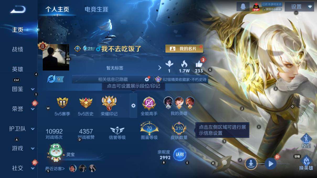 WZCMW464070王者荣耀账号详情图9