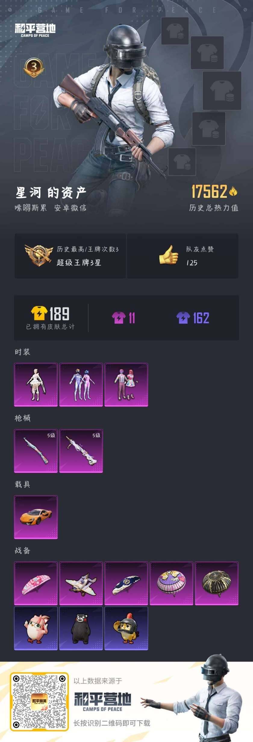 HPLX465857和平精英账号详情图6