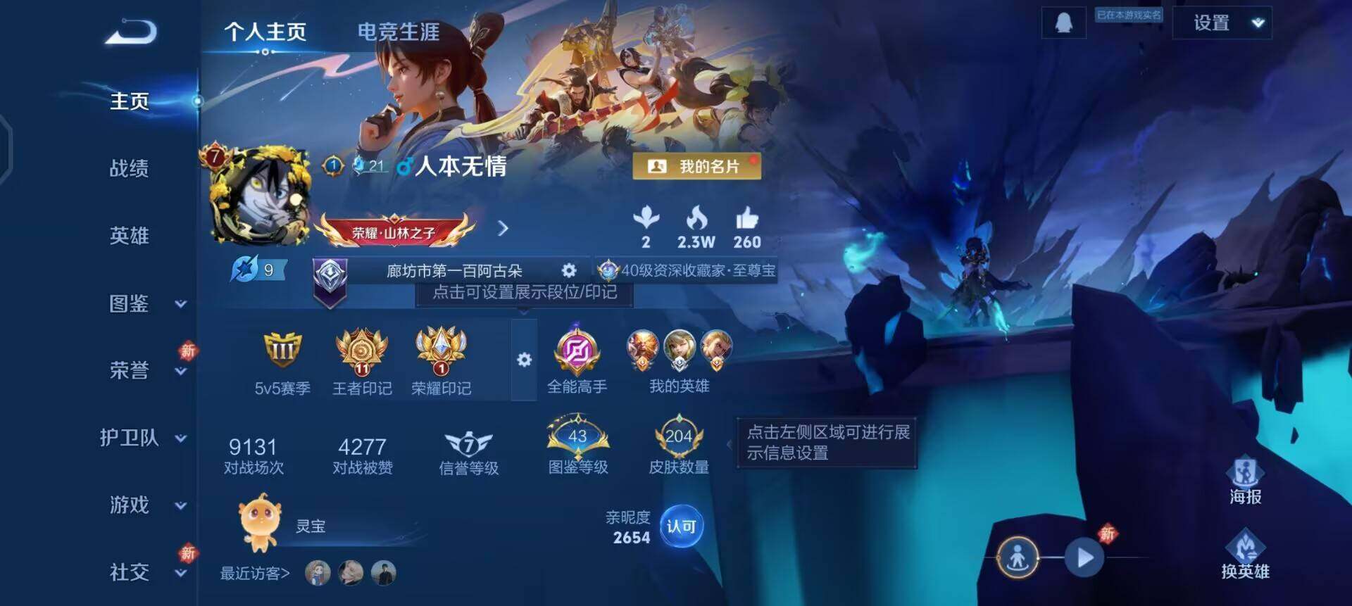 WZQM496176王者荣耀账号详情图3