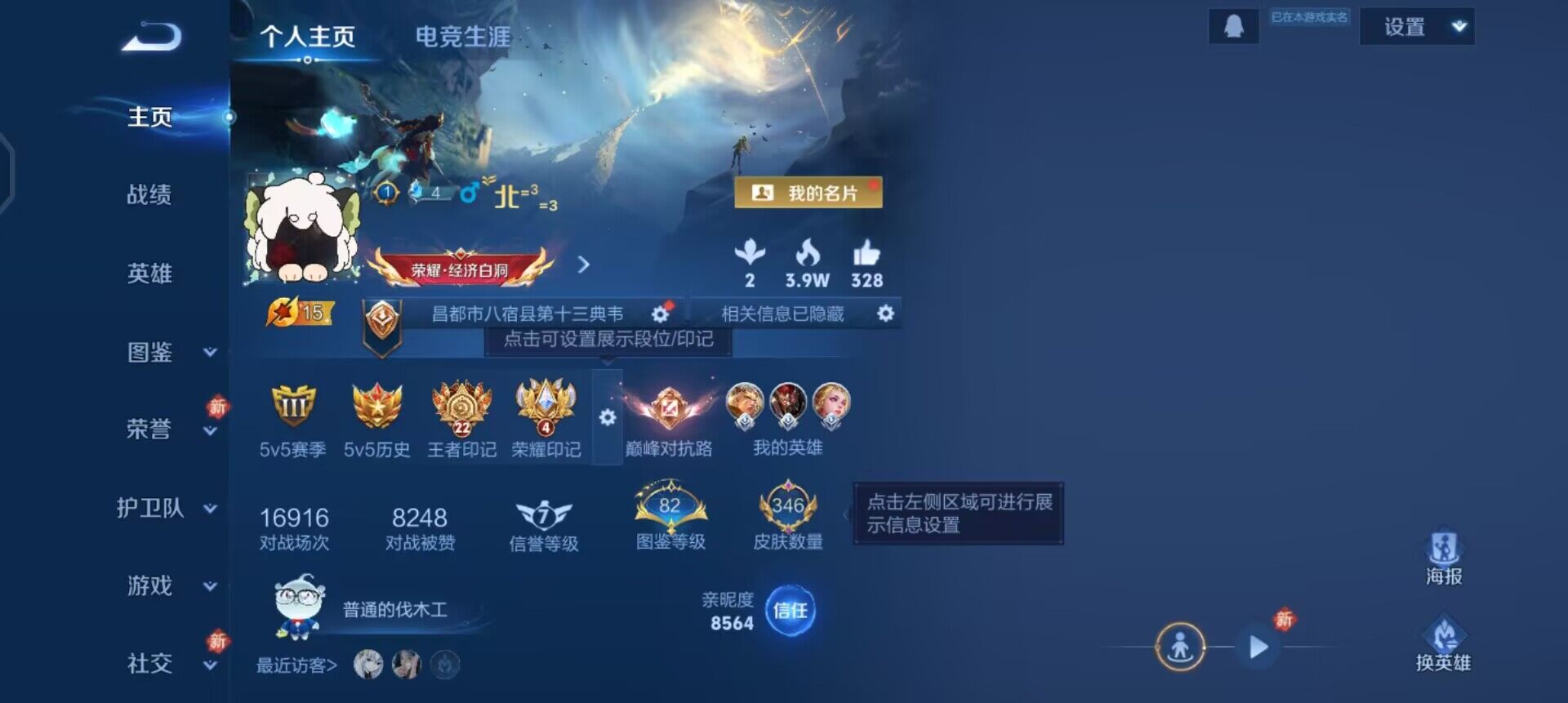 WZQM461527王者荣耀账号详情图3