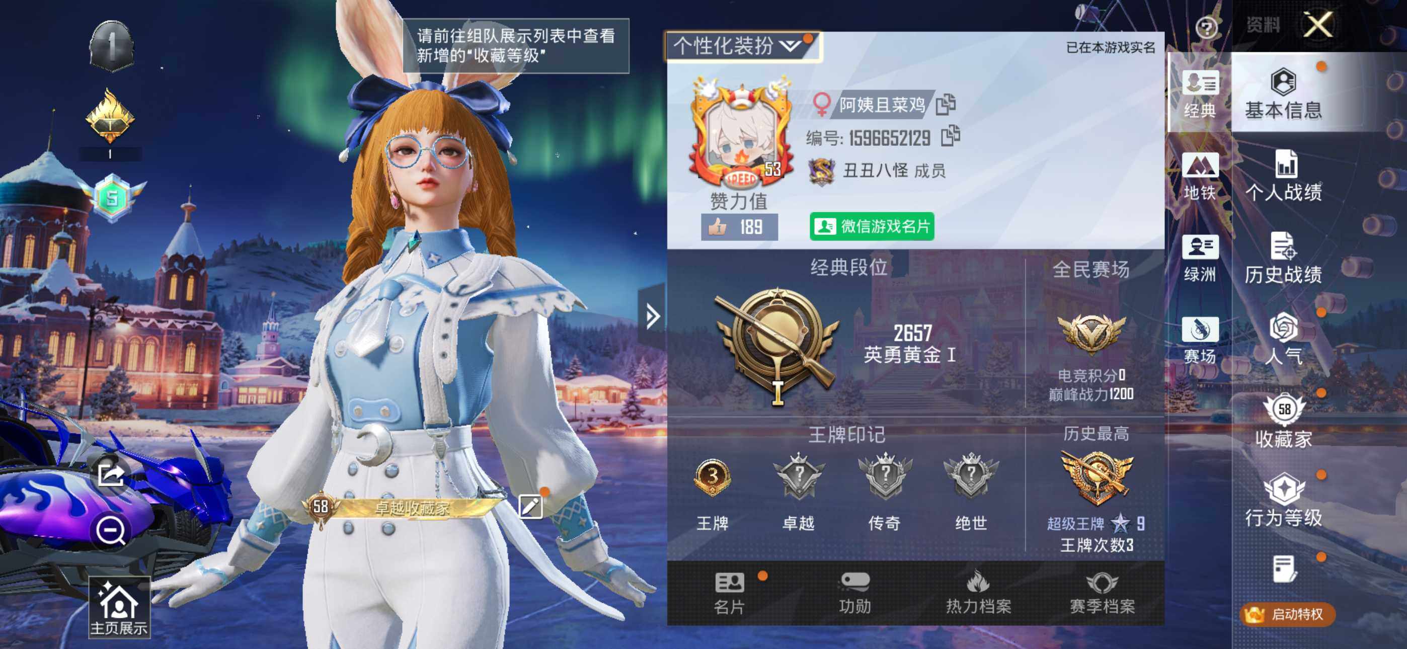 HPQM4113843和平精英账号详情图3