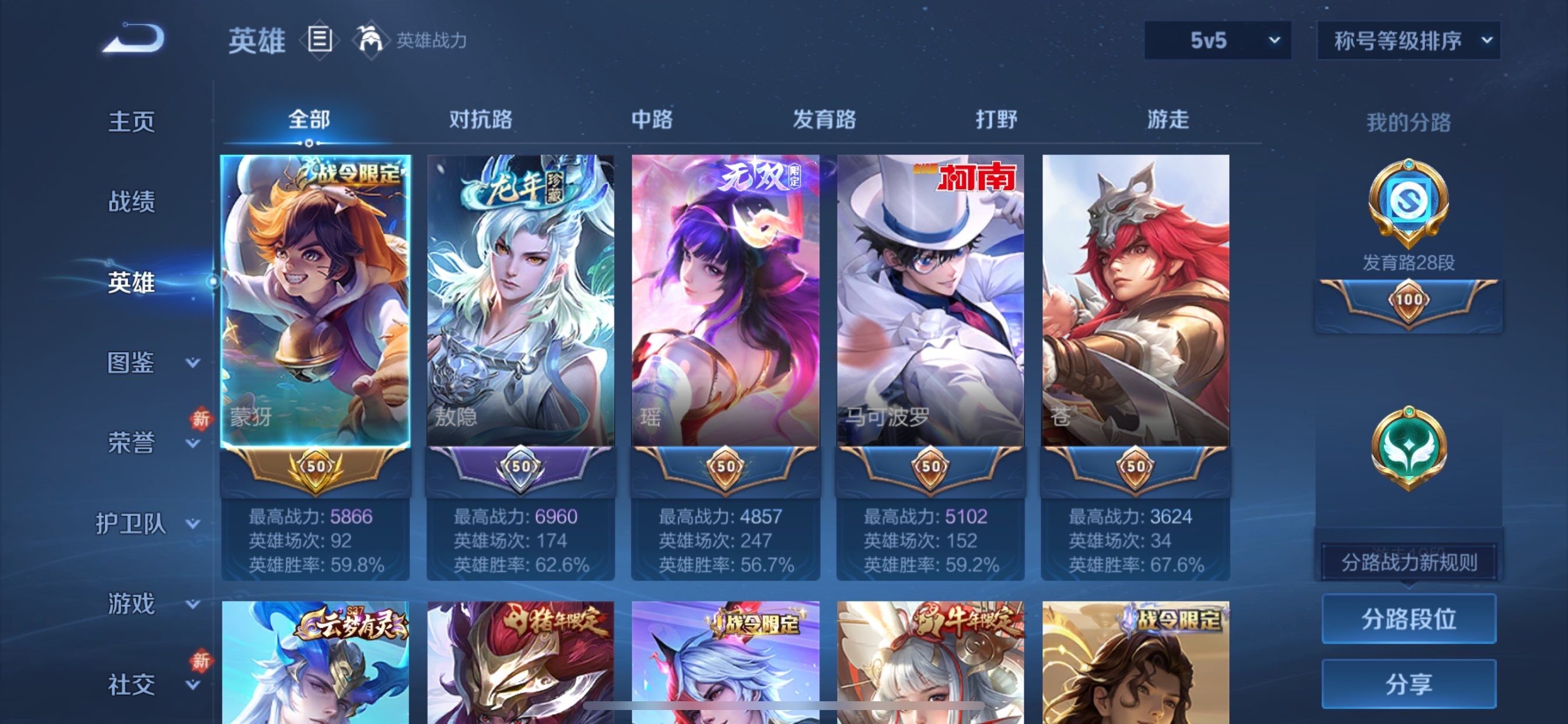 WZCMY462431王者荣耀账号详情图3