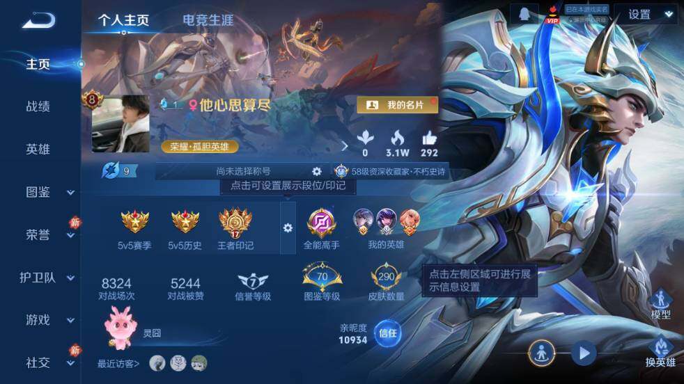 WZ03462257王者荣耀账号详情图8