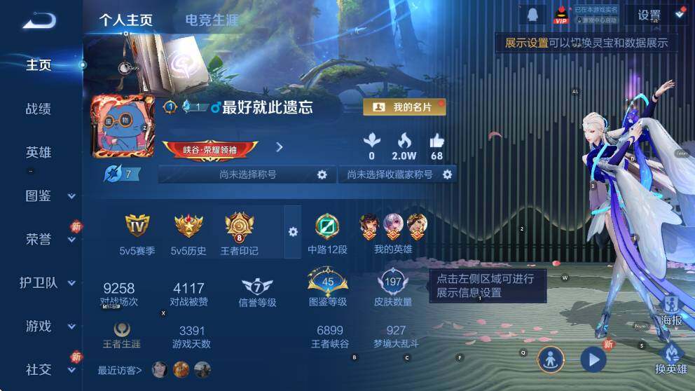 WZCMW456395王者荣耀账号详情图6