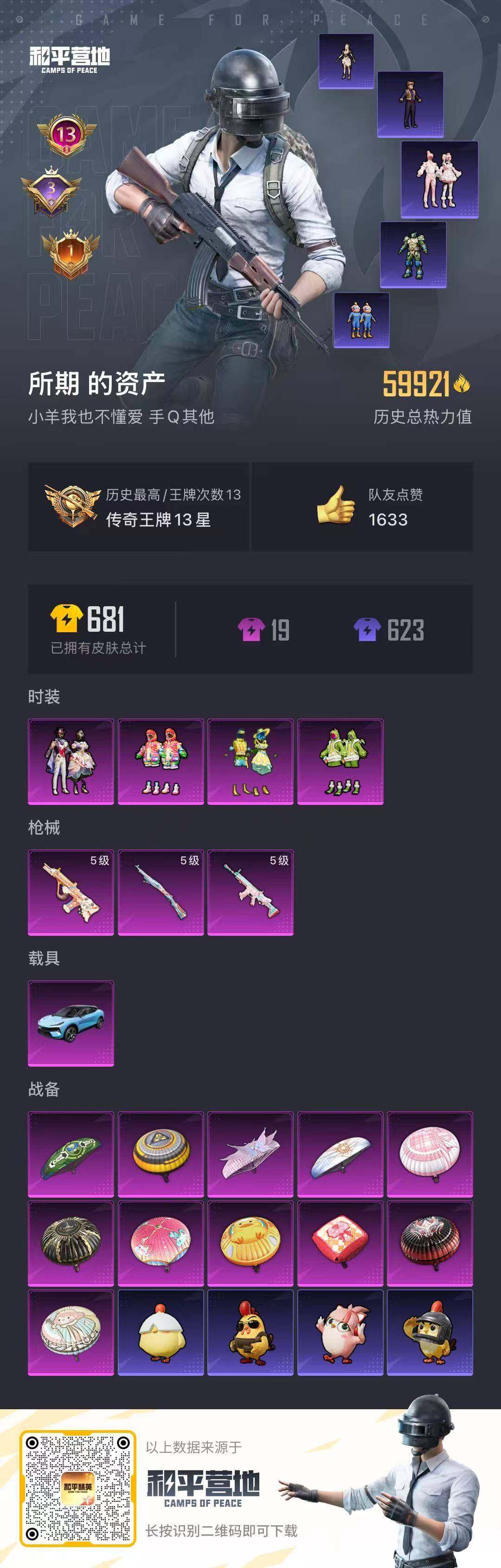 HPQM430469和平精英账号详情图15