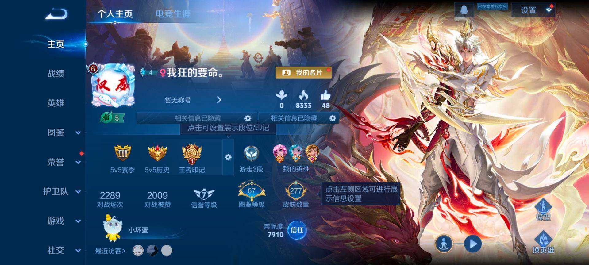 WZQM456169王者荣耀账号详情图3