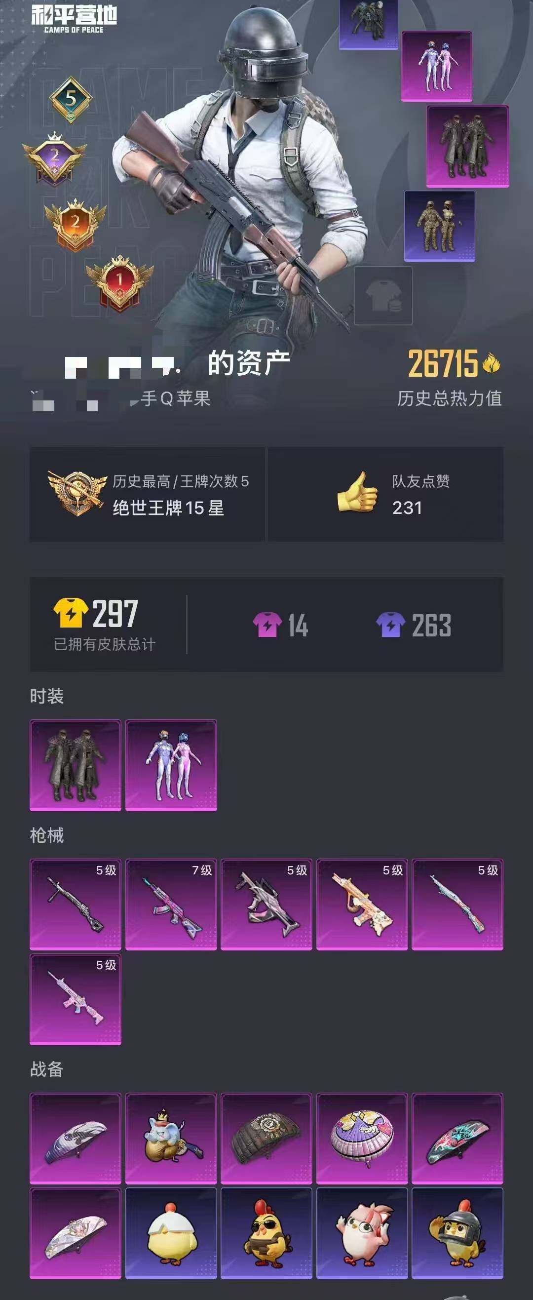 WZQM456636王者荣耀账号详情图4