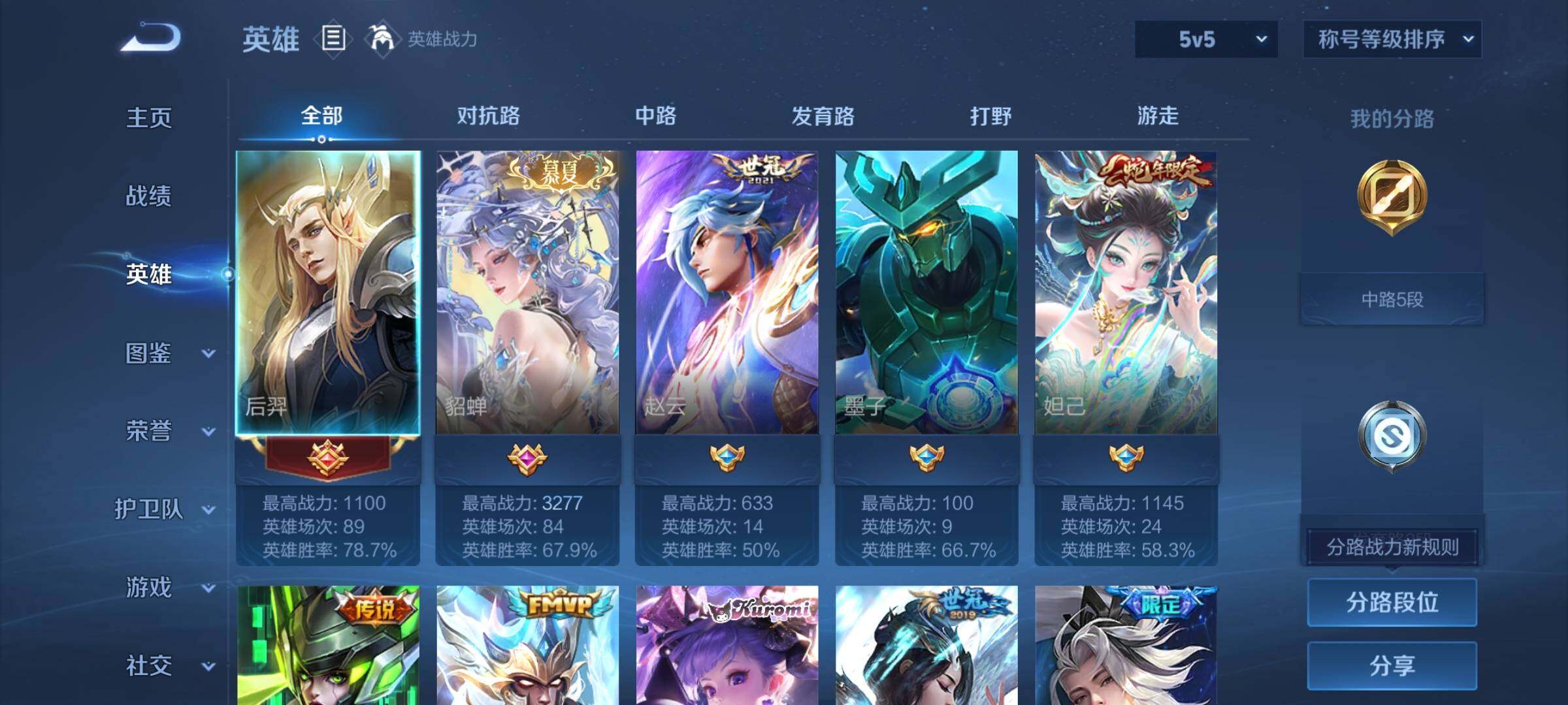 WZCMW457885王者荣耀账号详情图3