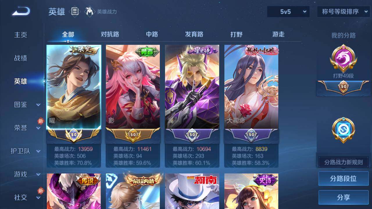 WZ03462332王者荣耀账号详情图4