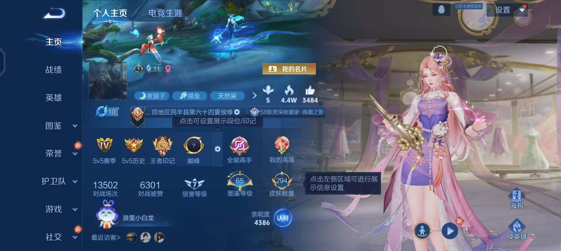 WZQM496677王者荣耀账号详情图3