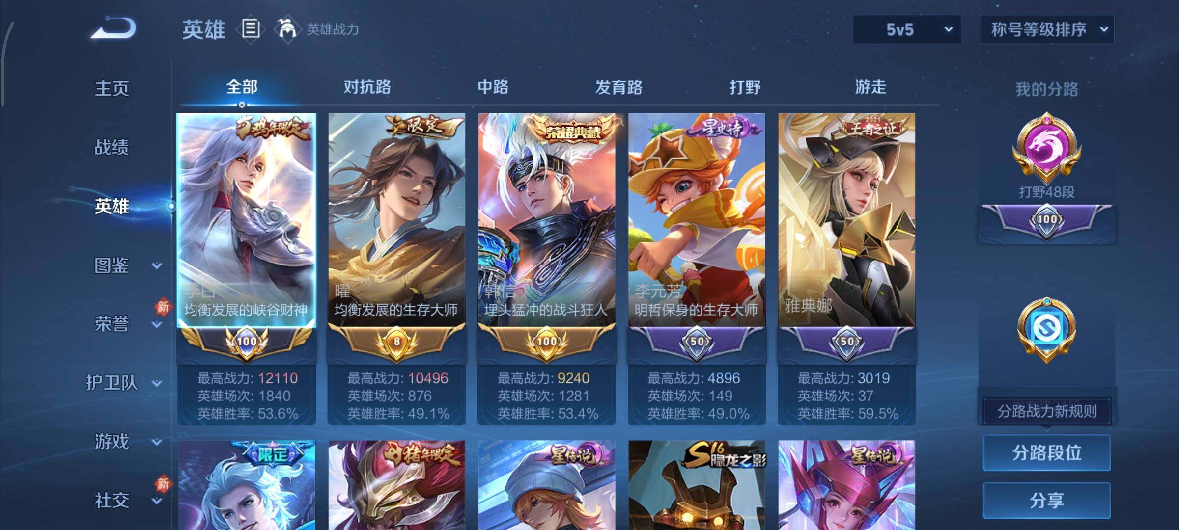 WZCMY461292王者荣耀账号详情图3