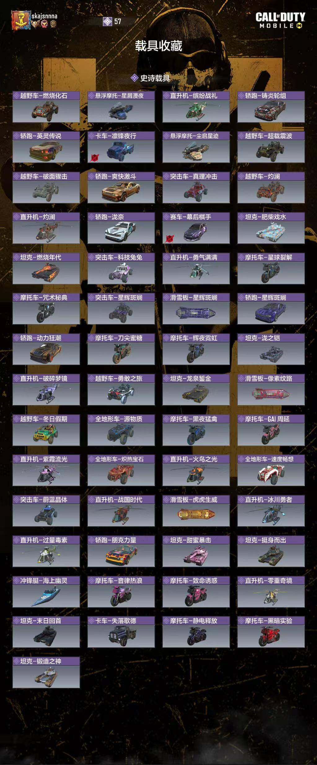 SMQM40395使命召唤手游账号详情图9