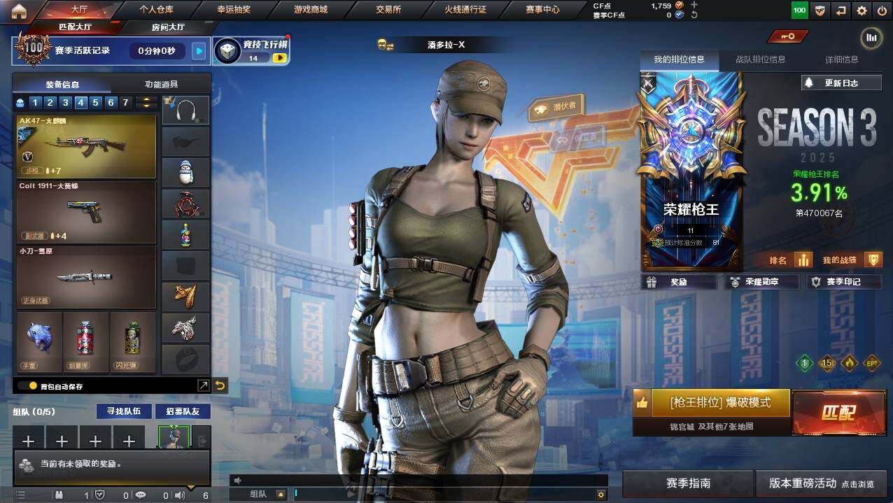 CFCMW421302穿越火线账号详情图3