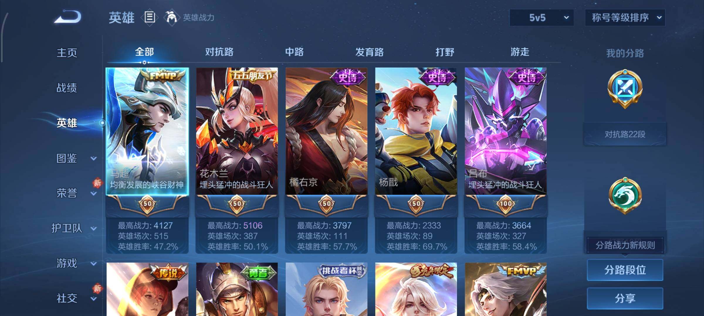 WZCMW460144王者荣耀账号详情图3