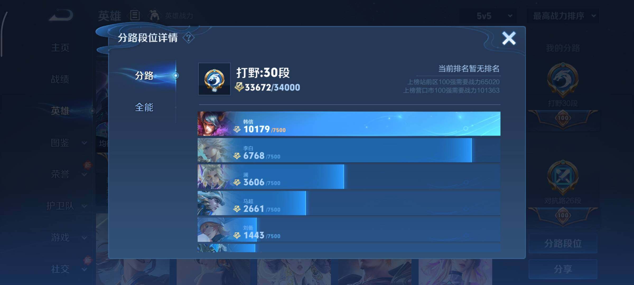 WZCMY461703王者荣耀账号详情图4